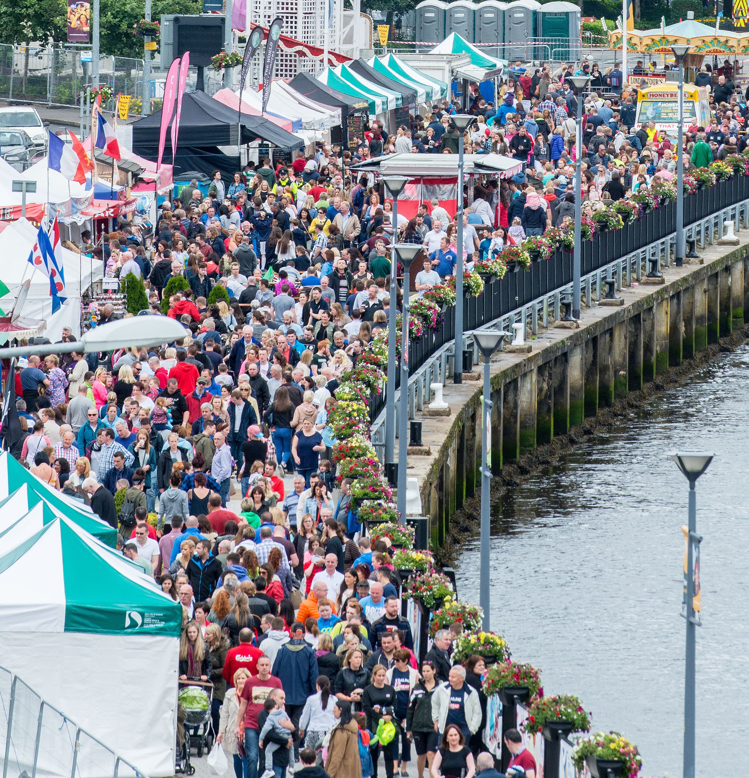 Visitors flock to the 2016 Foyle Maritime Festival on opening weekend