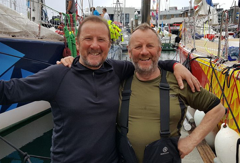 Meet the Clipper 2017-18 Race Crew: Mike and David Shoulder