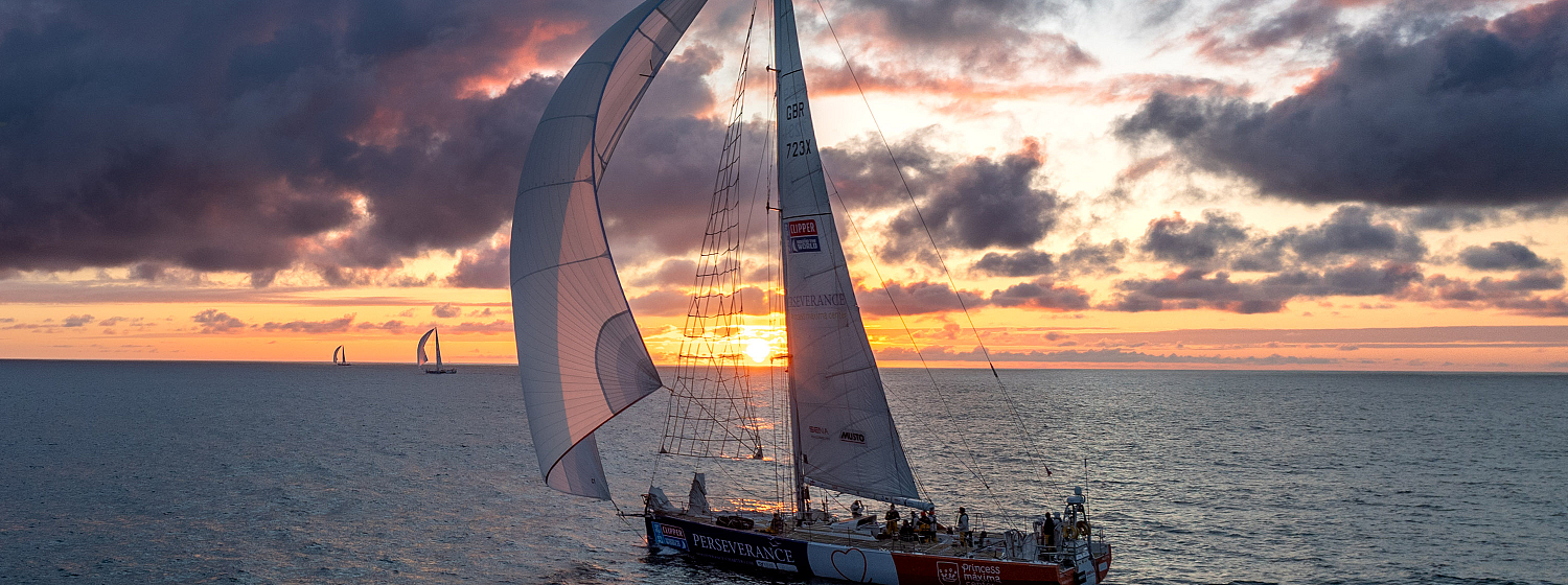 Fleet during Race 14